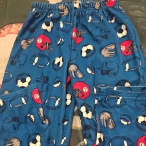 Carter's Blue Sports-Themed Kids Pajama Bottoms